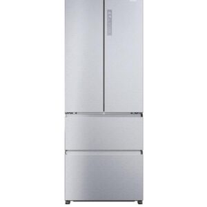 Haier FD 70 HFR5719ENMG 70cm Wide Frost-Free American Fridge Freezer, E Rated - Stainless Steel